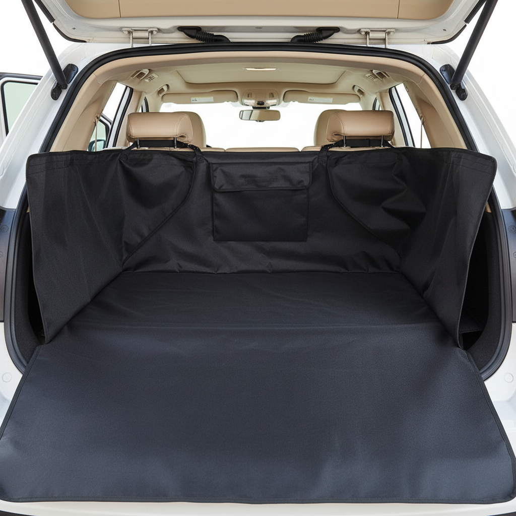 Car Boot Mat In Car