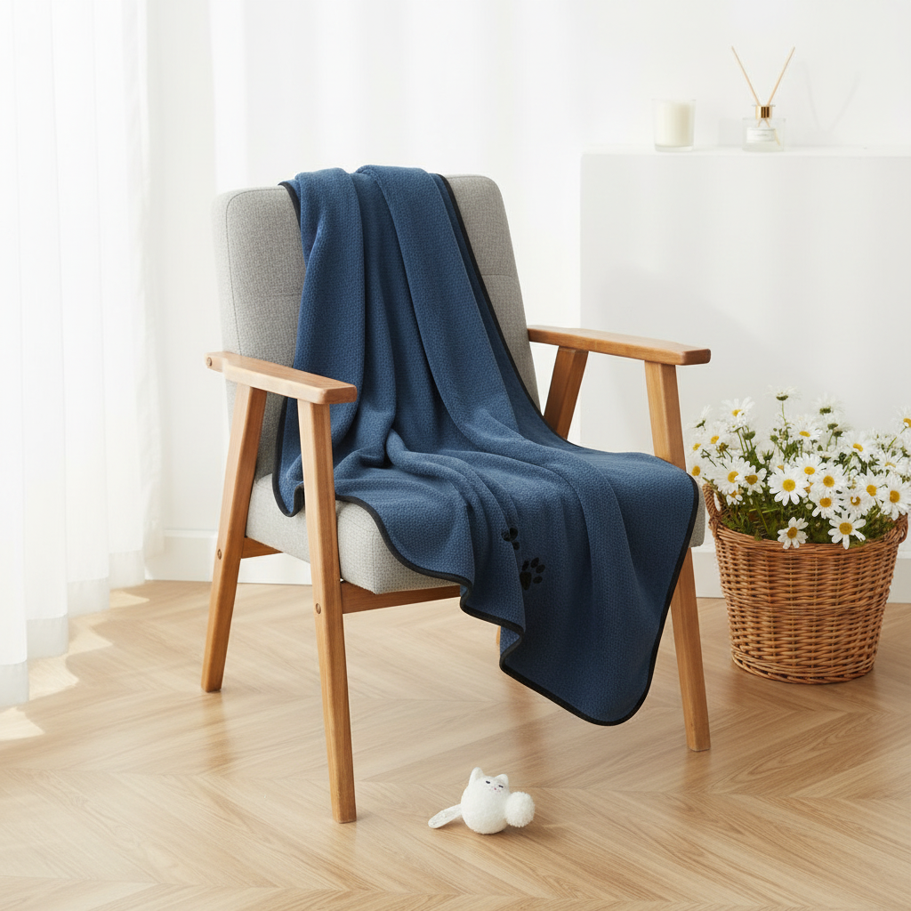 Dark Blue Towel
