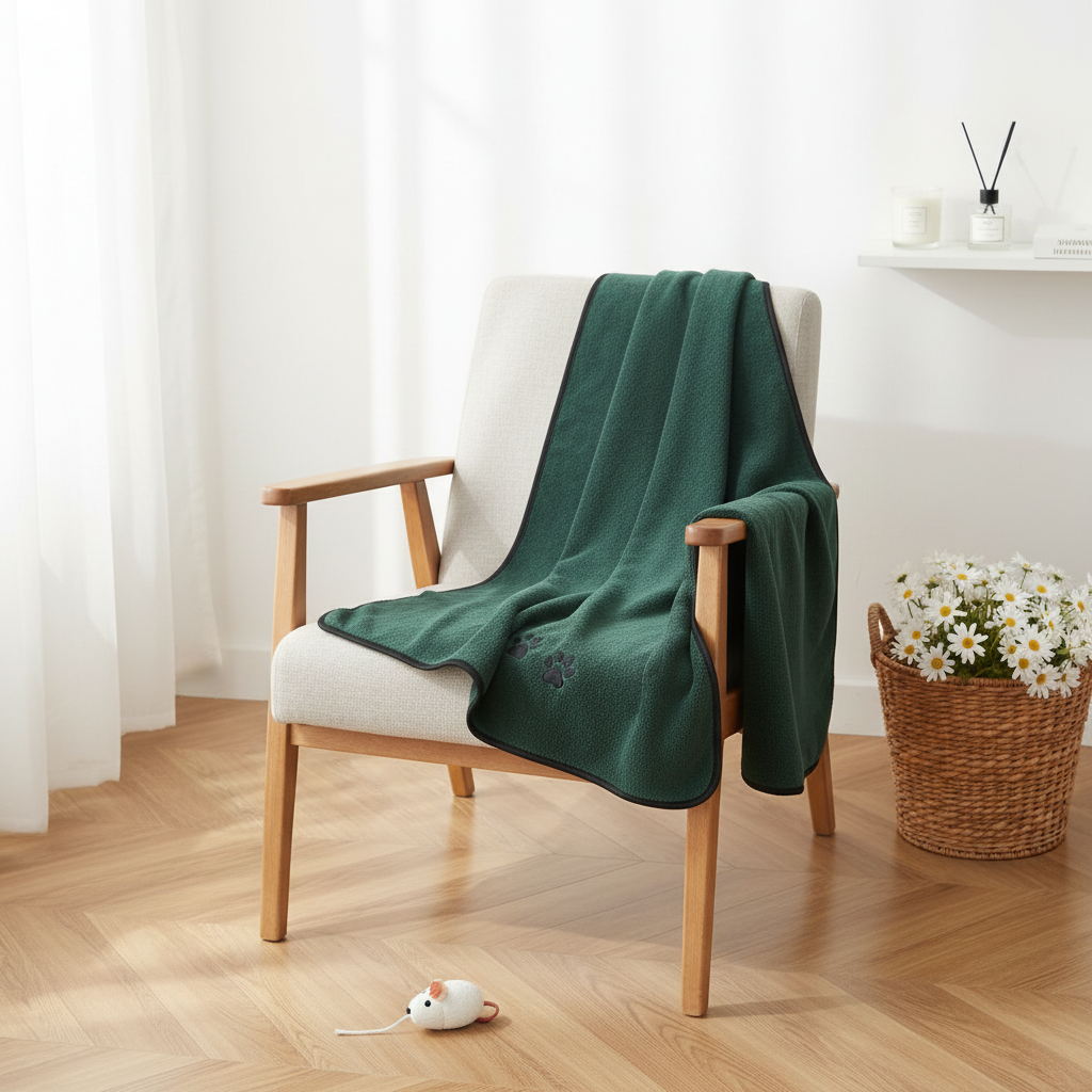 Dark Green Towel