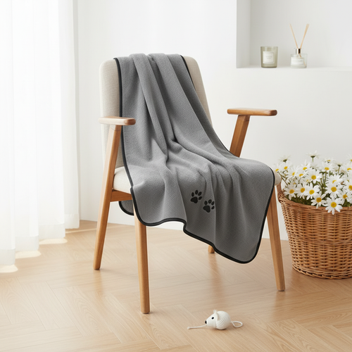 Gray Towel