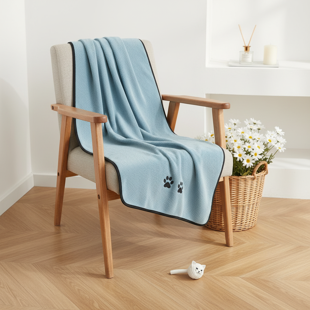 Light Blue Towel